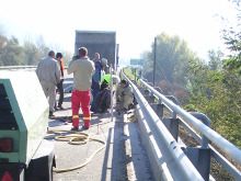 Dynamic probe examination on public road