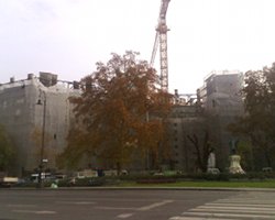 Foundation stabilization at a world heritage monument apartment building